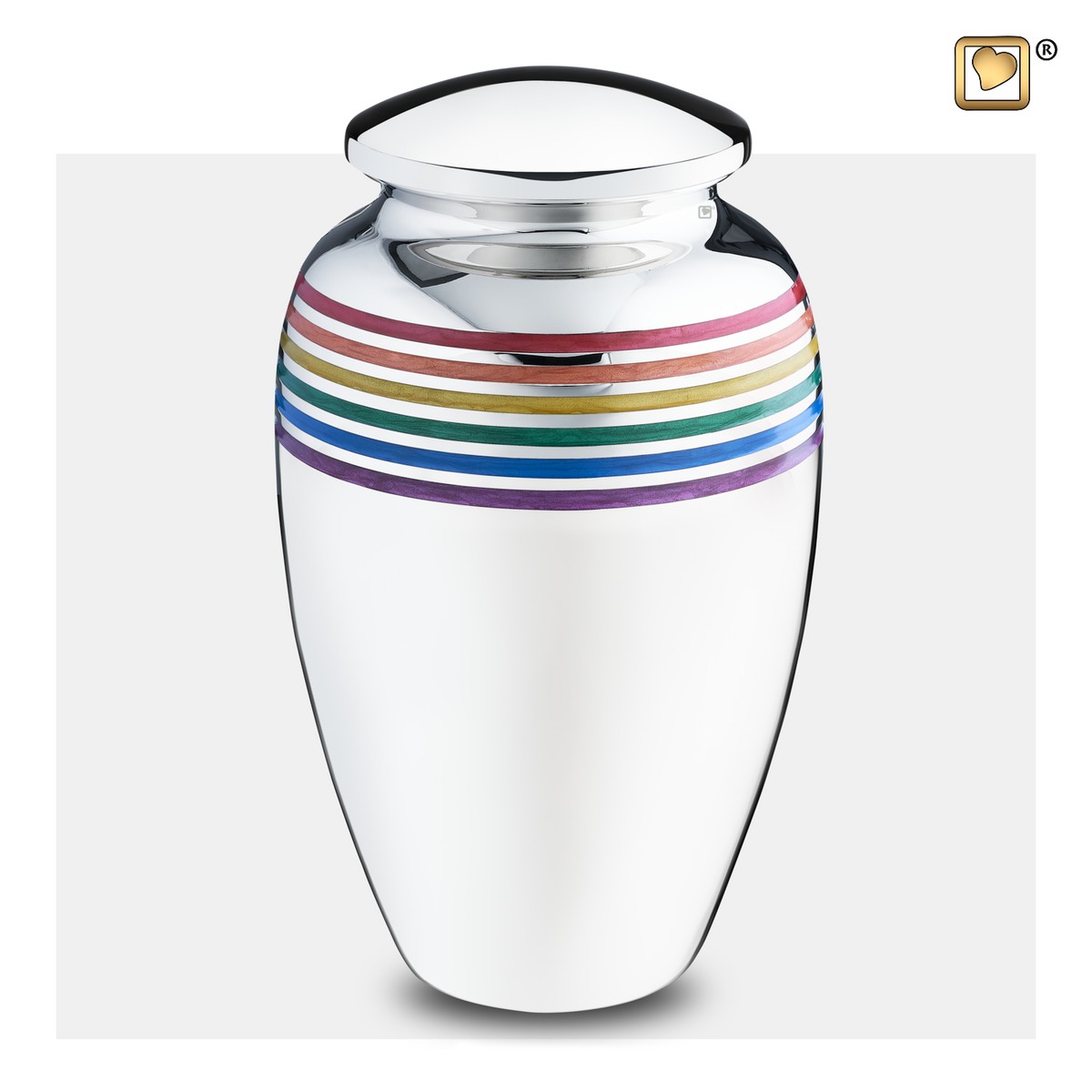 Urn Messing Pride Rainbow